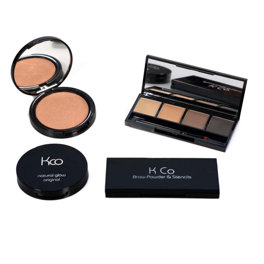 Special Package: Natural Glow and 4 Pan Brow Powder